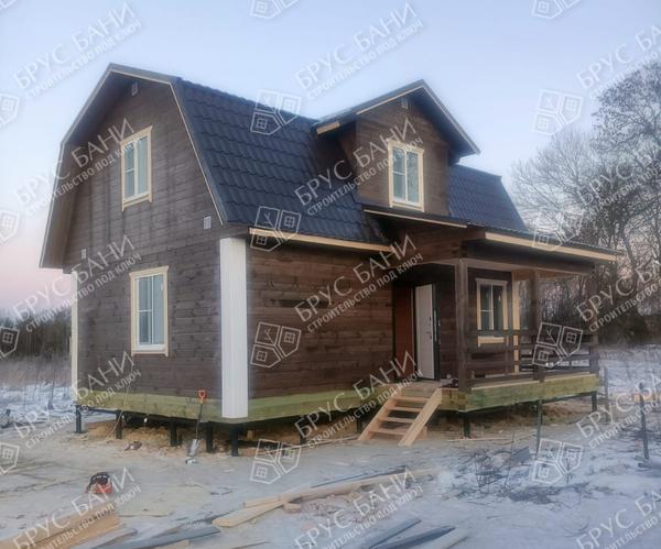 Дом из бруса 6х9 Краснокамск