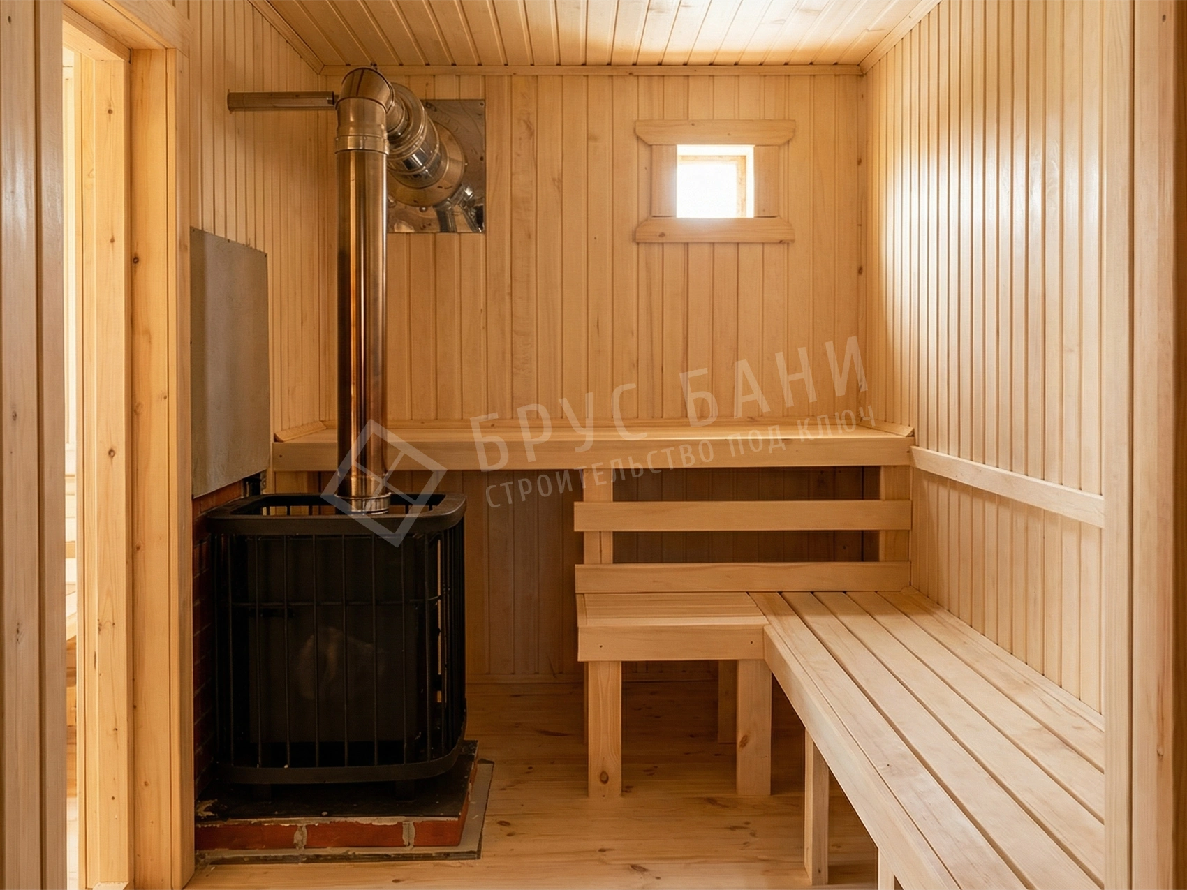 Полок в парной