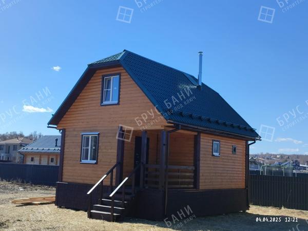 Баня из бруса 6х7.5 Люберцы