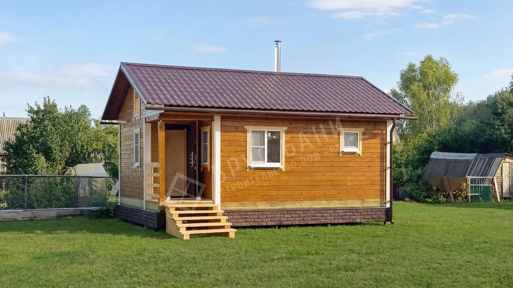 Баня из бруса 5х7 Великий Новгород