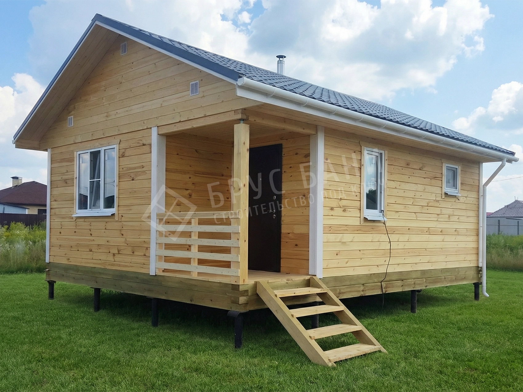 Баня из бруса 6х7 