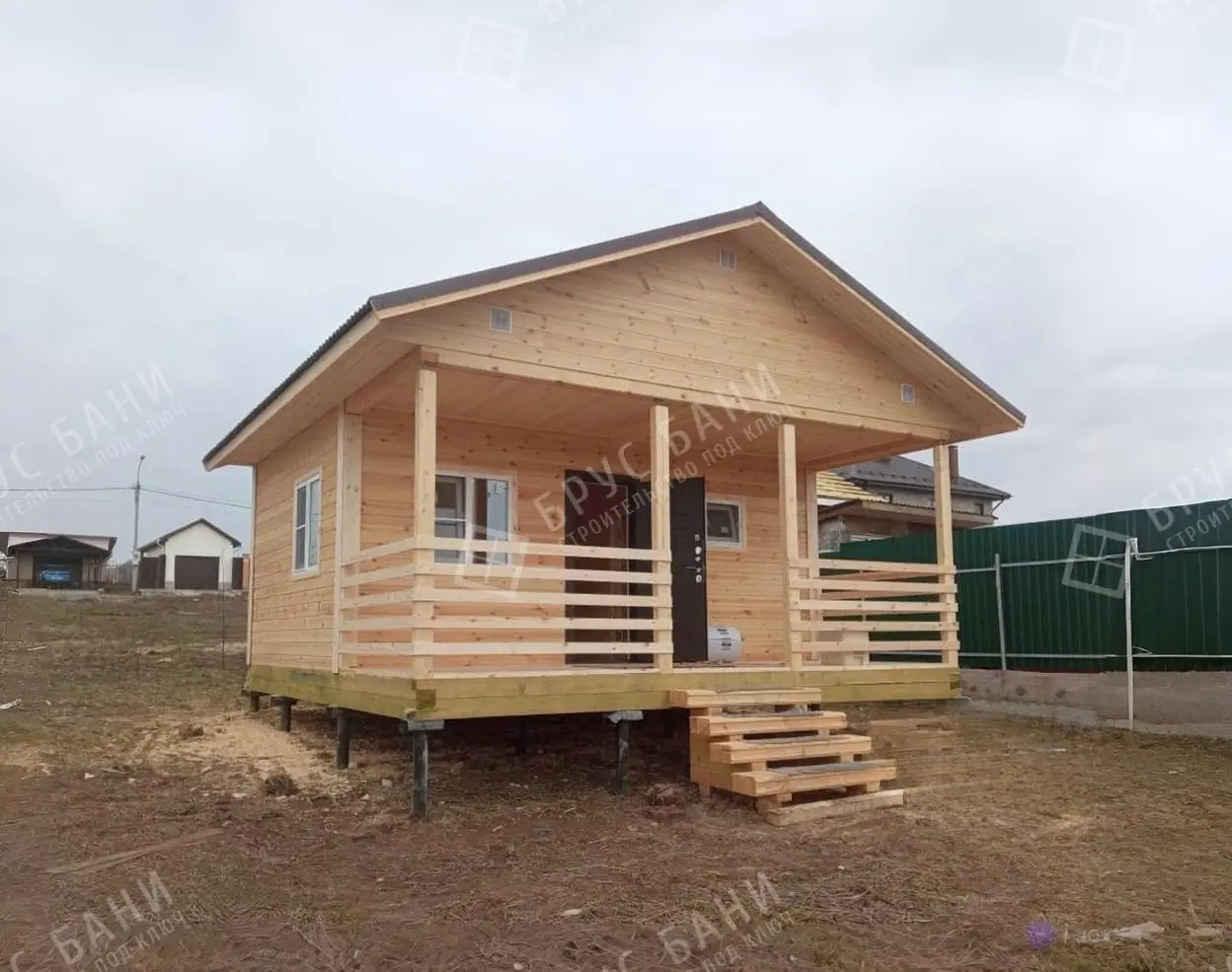 Баня из бруса 6х6