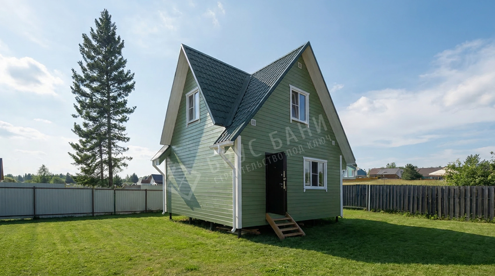 Каркасная баня 6х6 Королёв