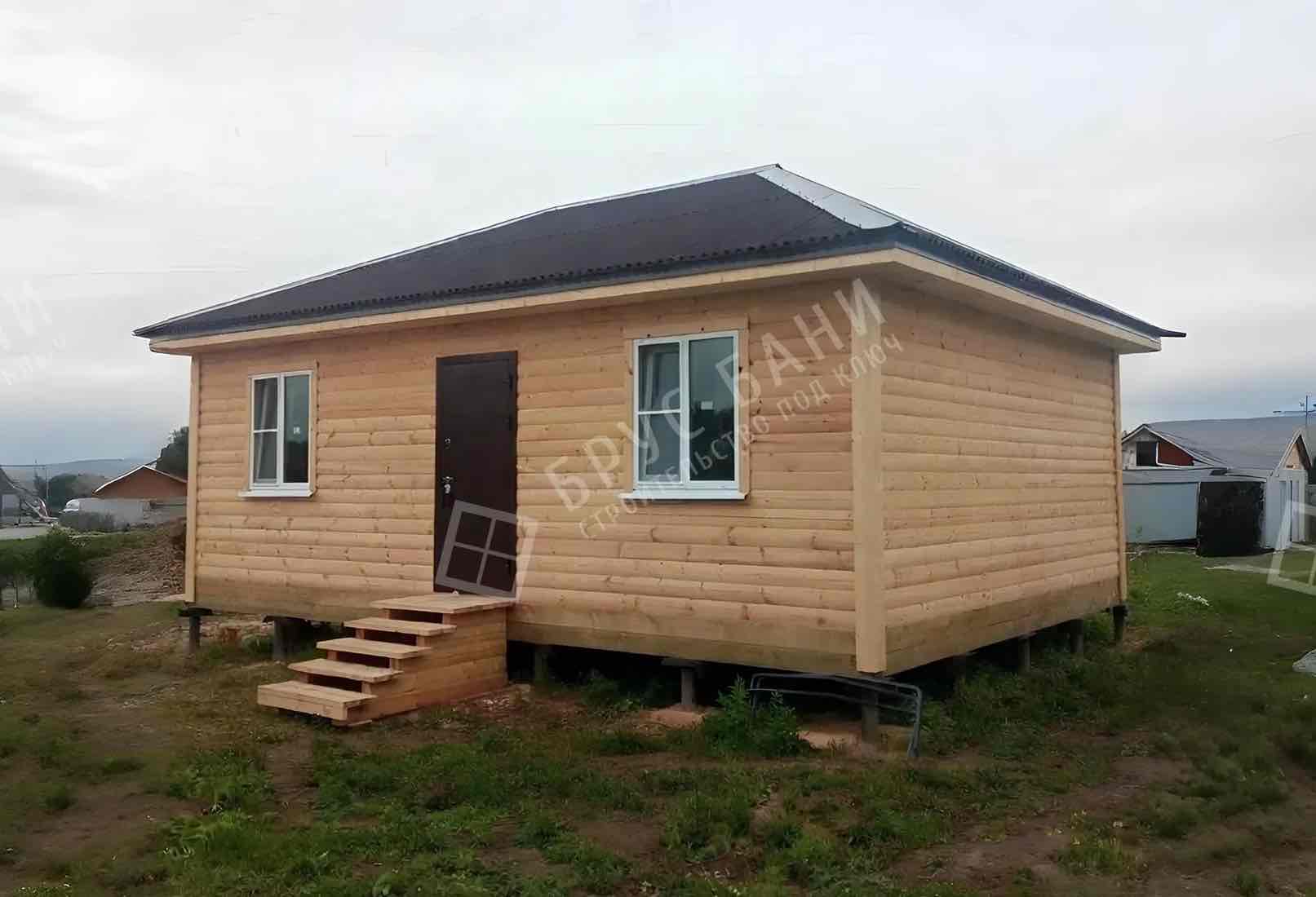 Дом из бруса 6х8 Глазов