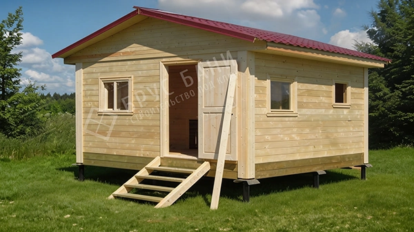 Каркасная баня 4х4 Красногорск