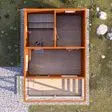 Баня из бруса 4x6 - планировка первого этажа