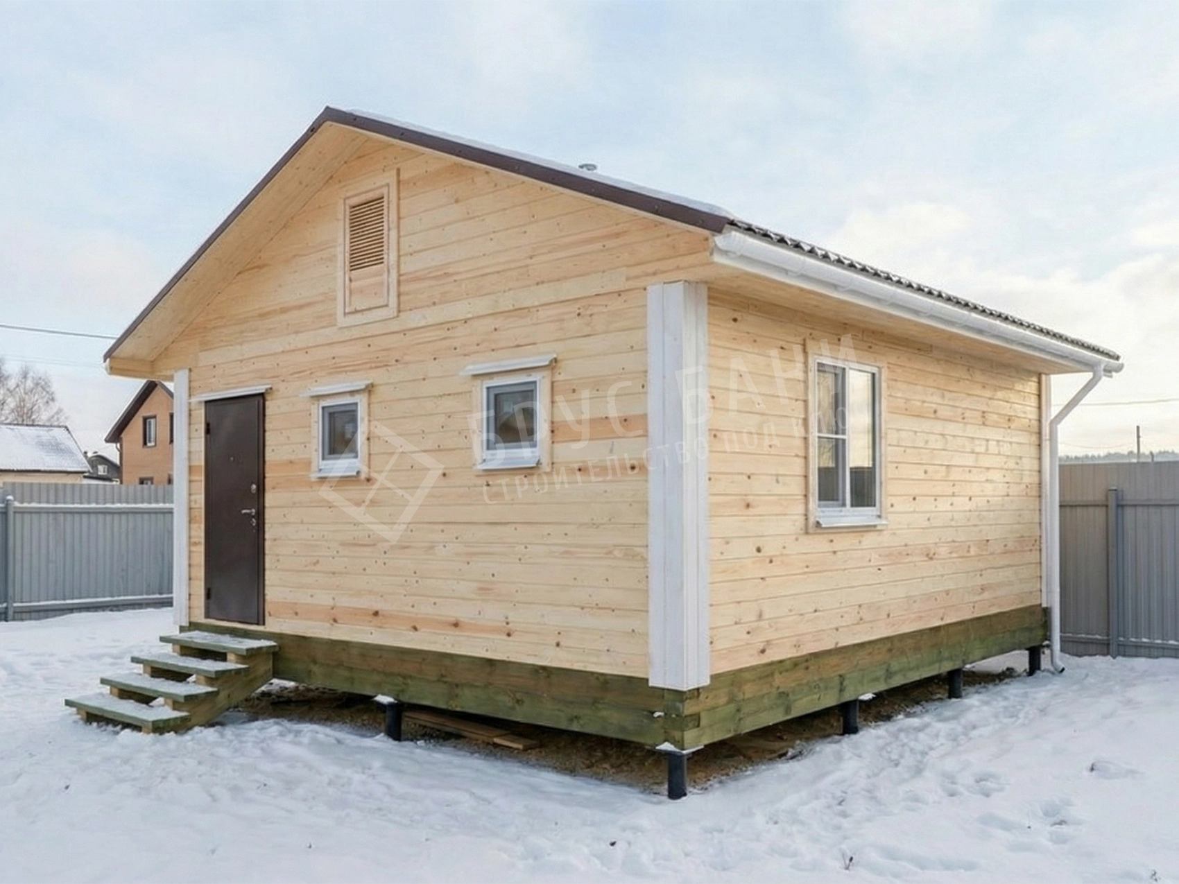 Баня из бруса 5х6 Тутаев