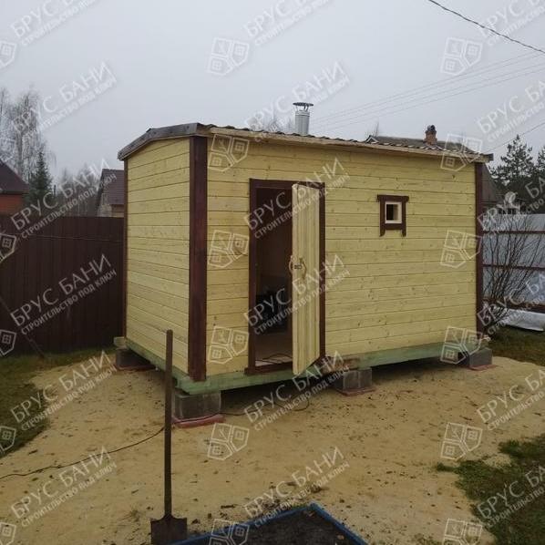 Готовая баня 2.3x4 - фото 1