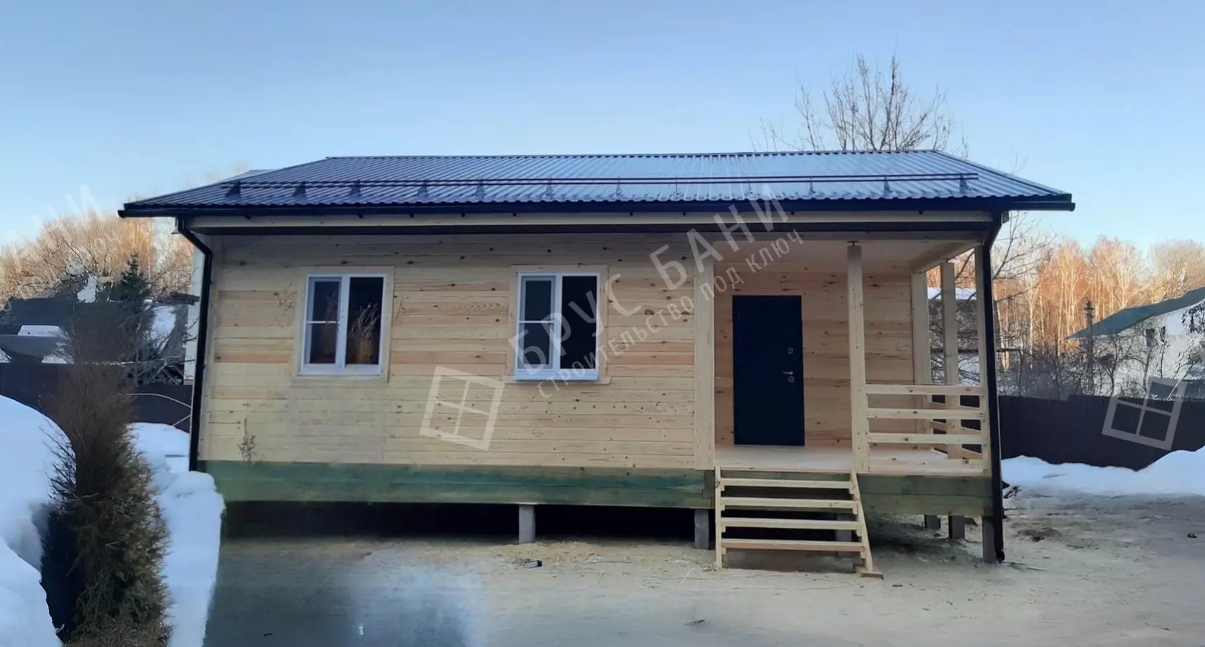 Дом из бруса 9х9