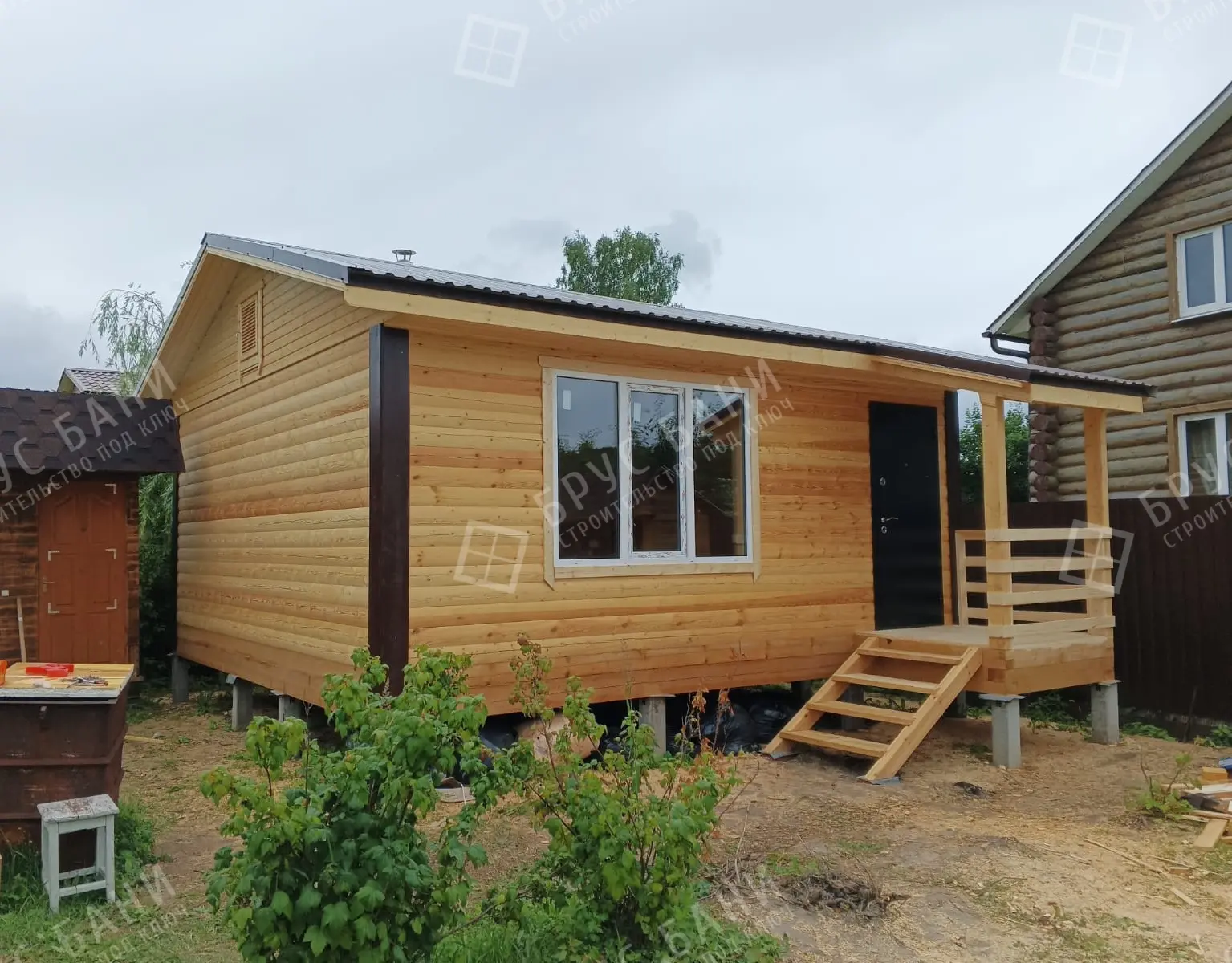 Баня из бруса 6х6