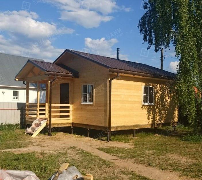 Каркасная баня 6х6