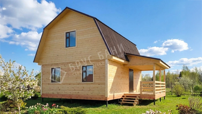 Дом из бруса 6х8 Муром