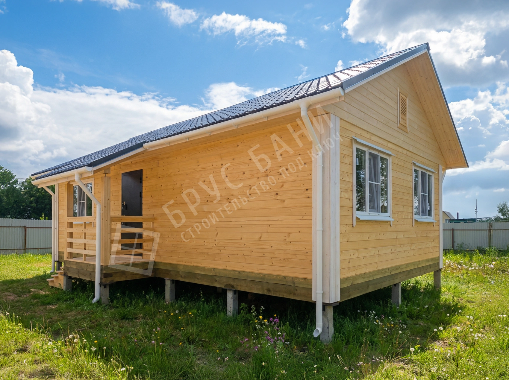 Дом из бруса 