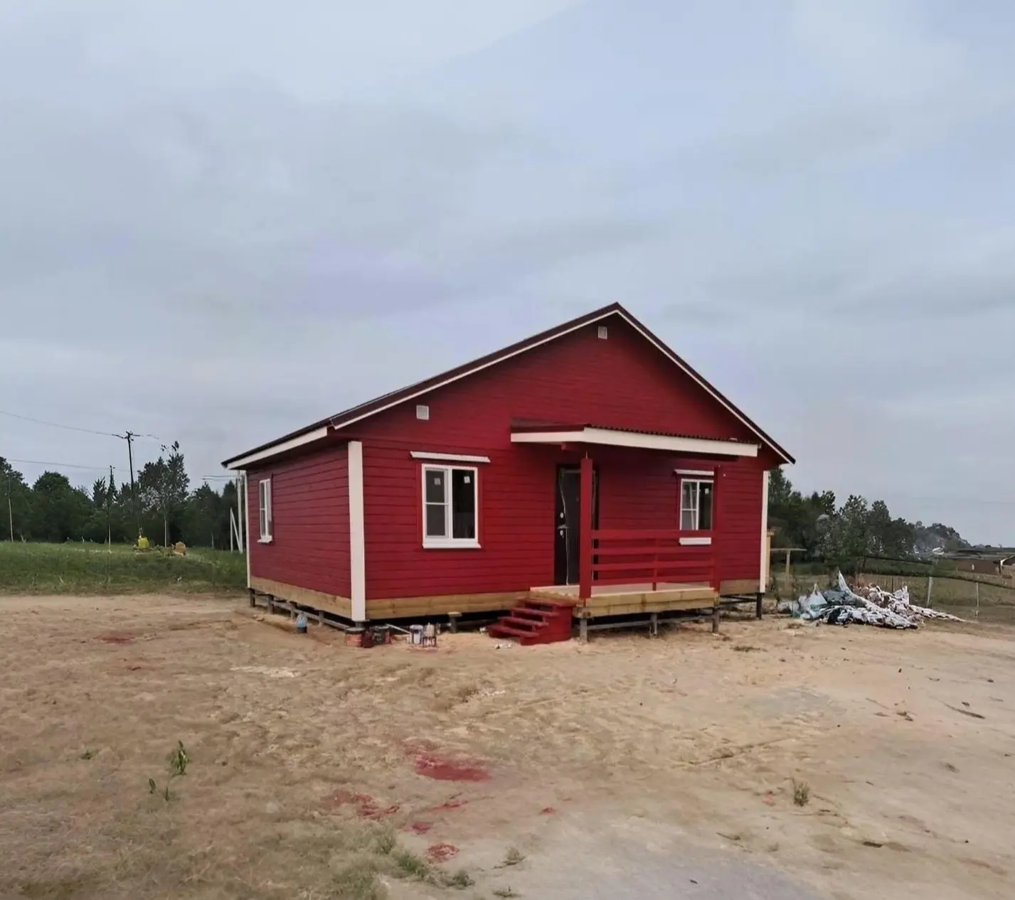 Дом из бруса 7х9