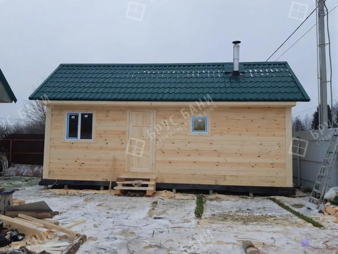 Баня из бруса 3х8