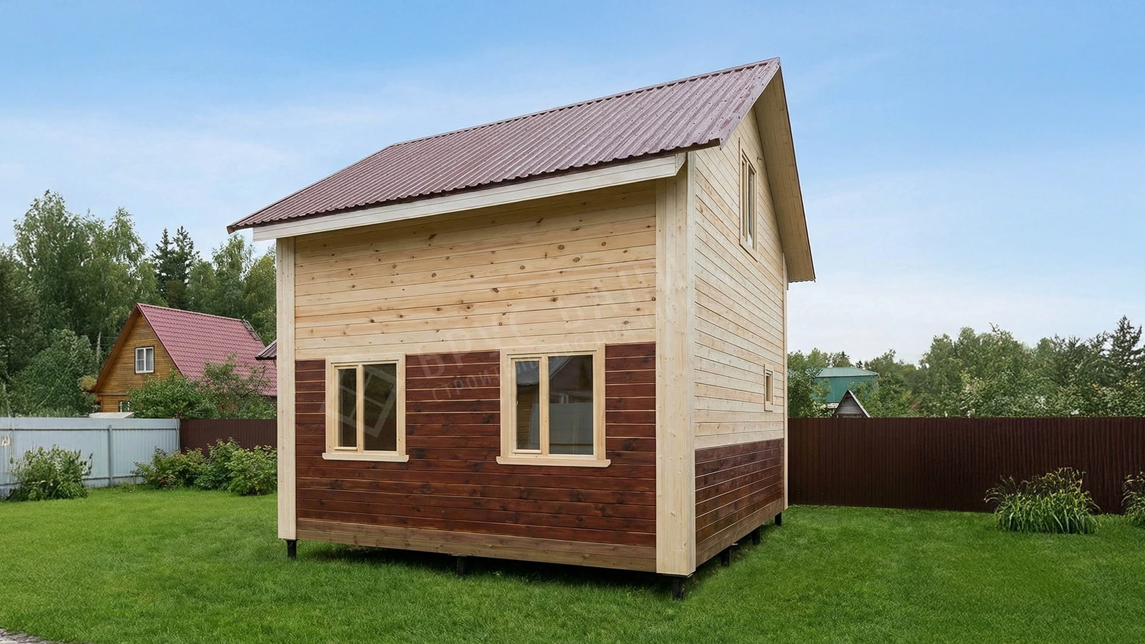 Баня из бруса 5х6 Плесецк