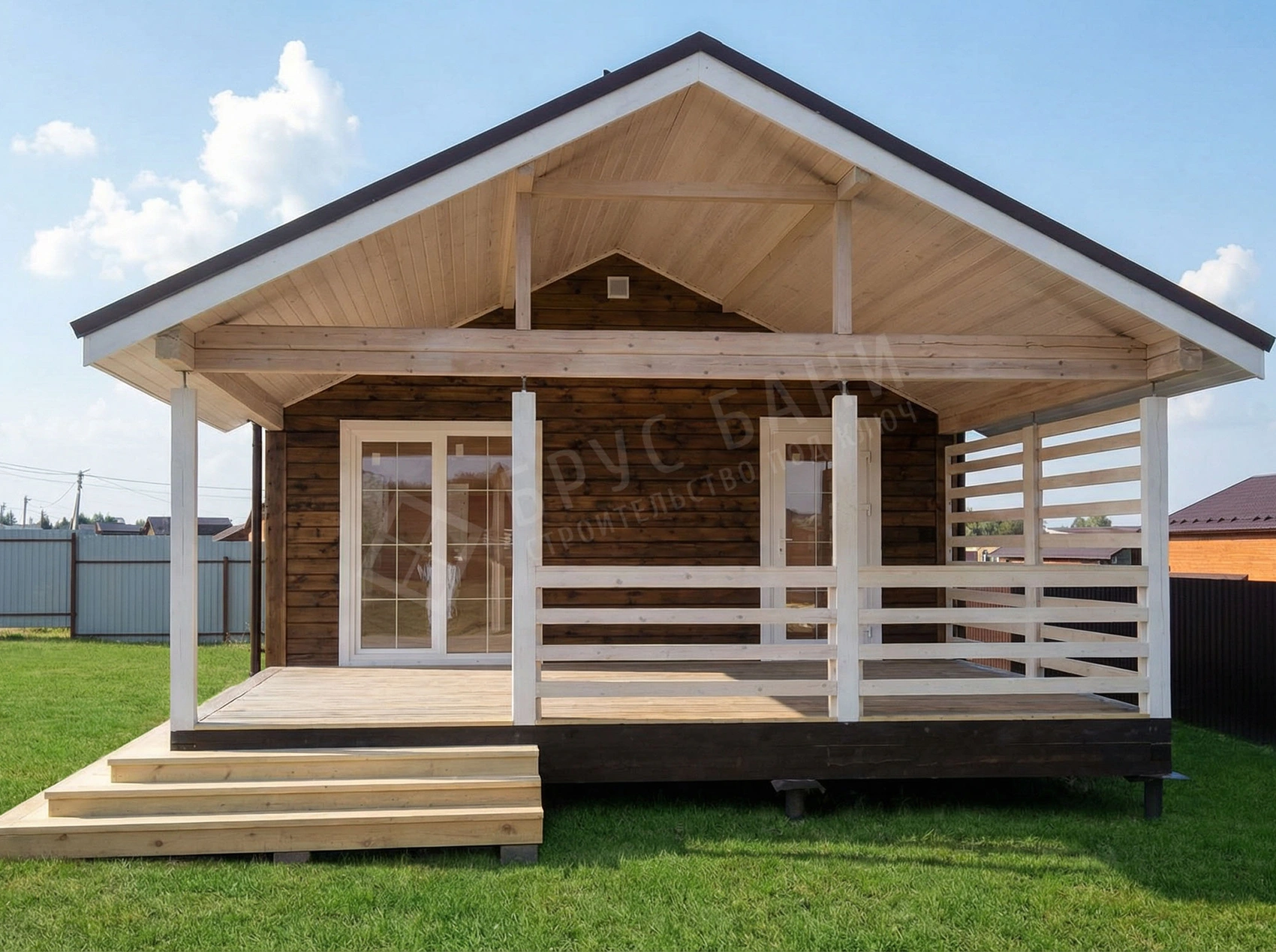 Баня из бруса индивидуальный проект