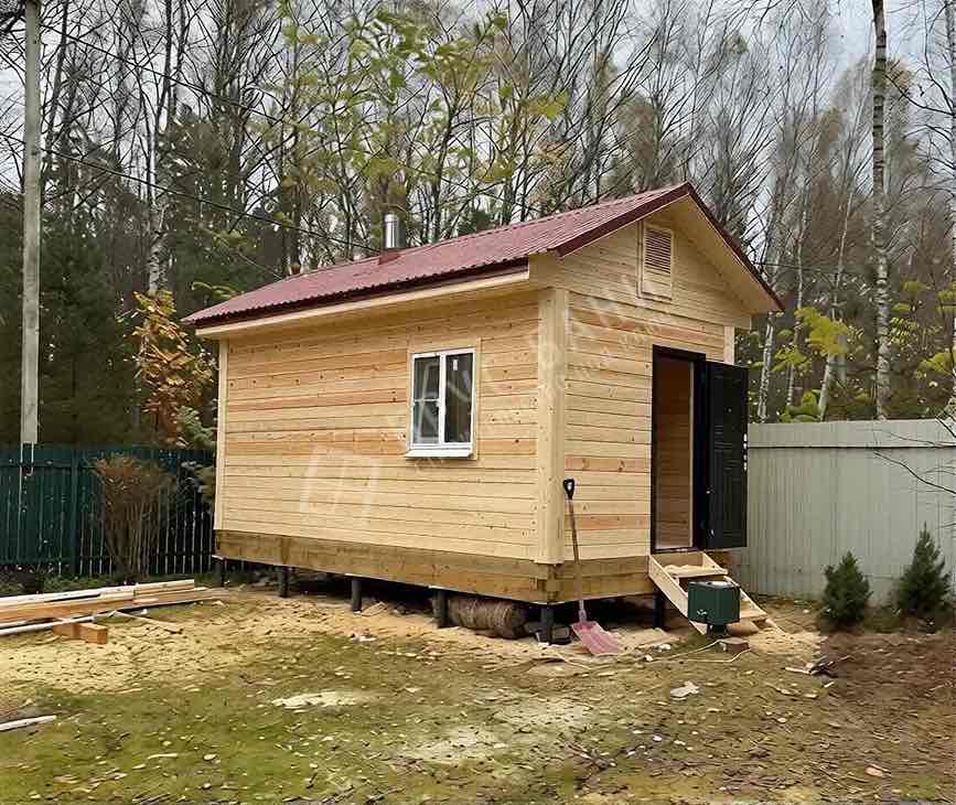 Баня из бруса 3х6 Кашин Баня из бруса 3х6 Кашин