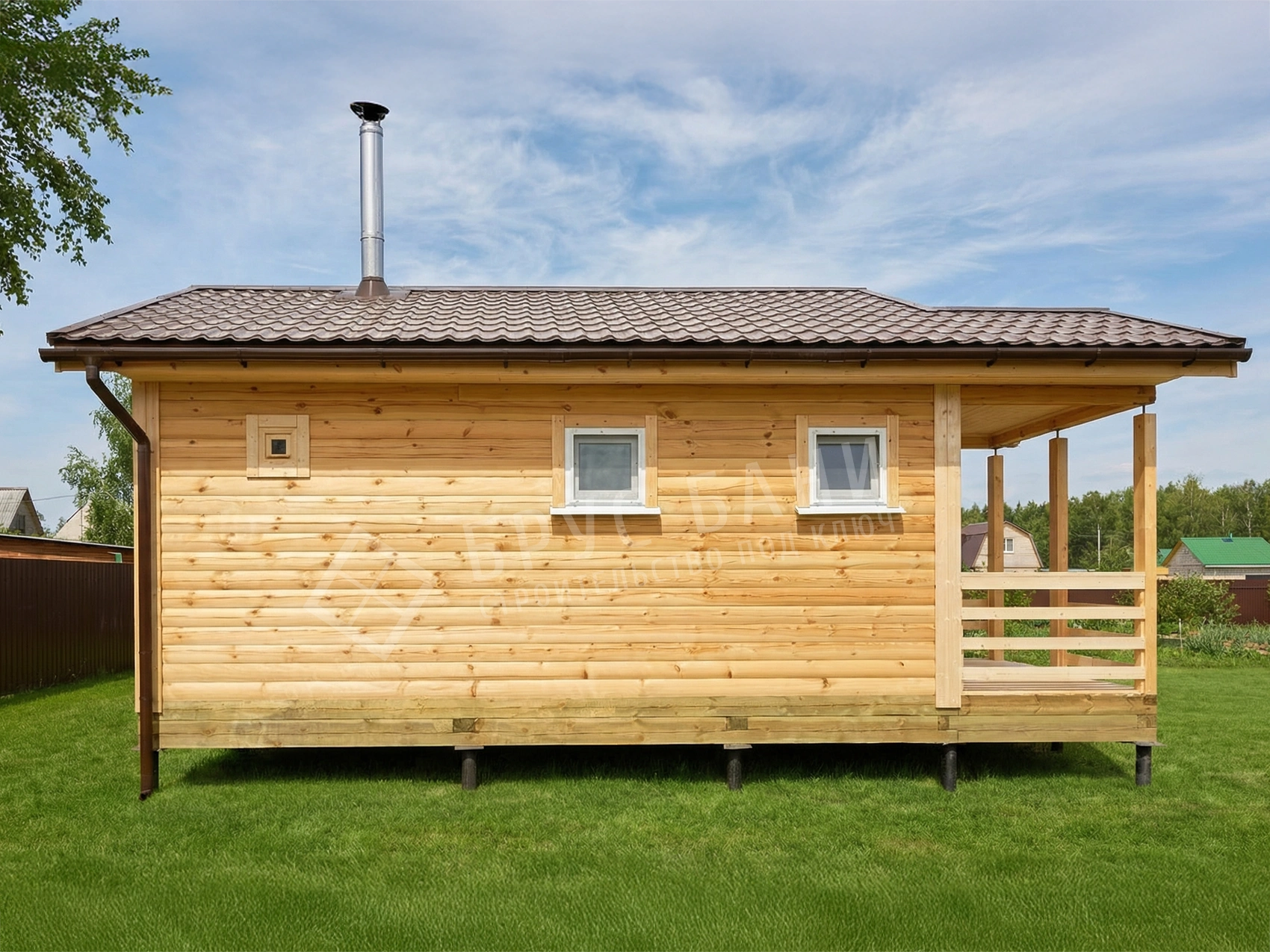 Баня из бруса 