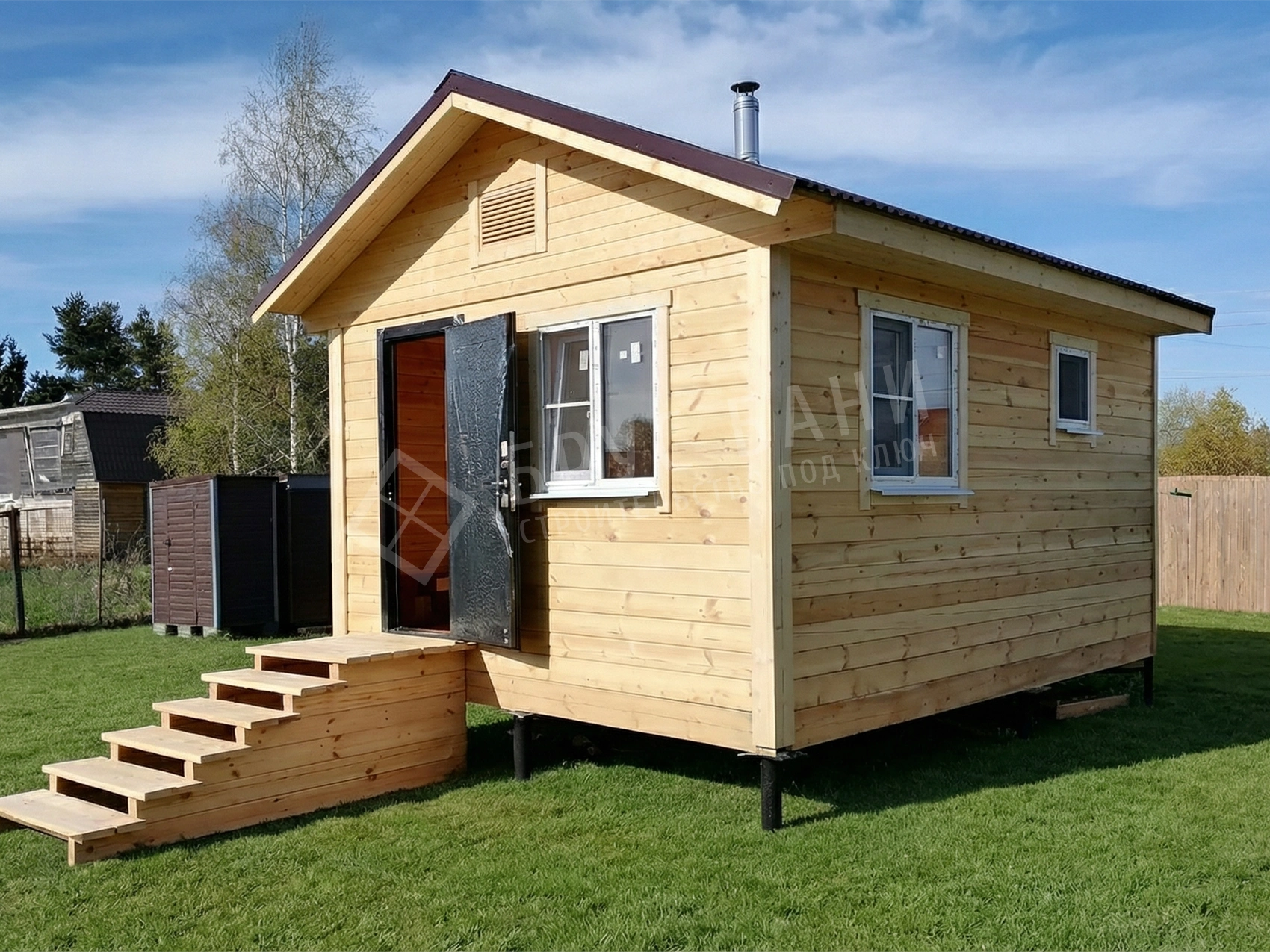 Баня из бруса 4х5