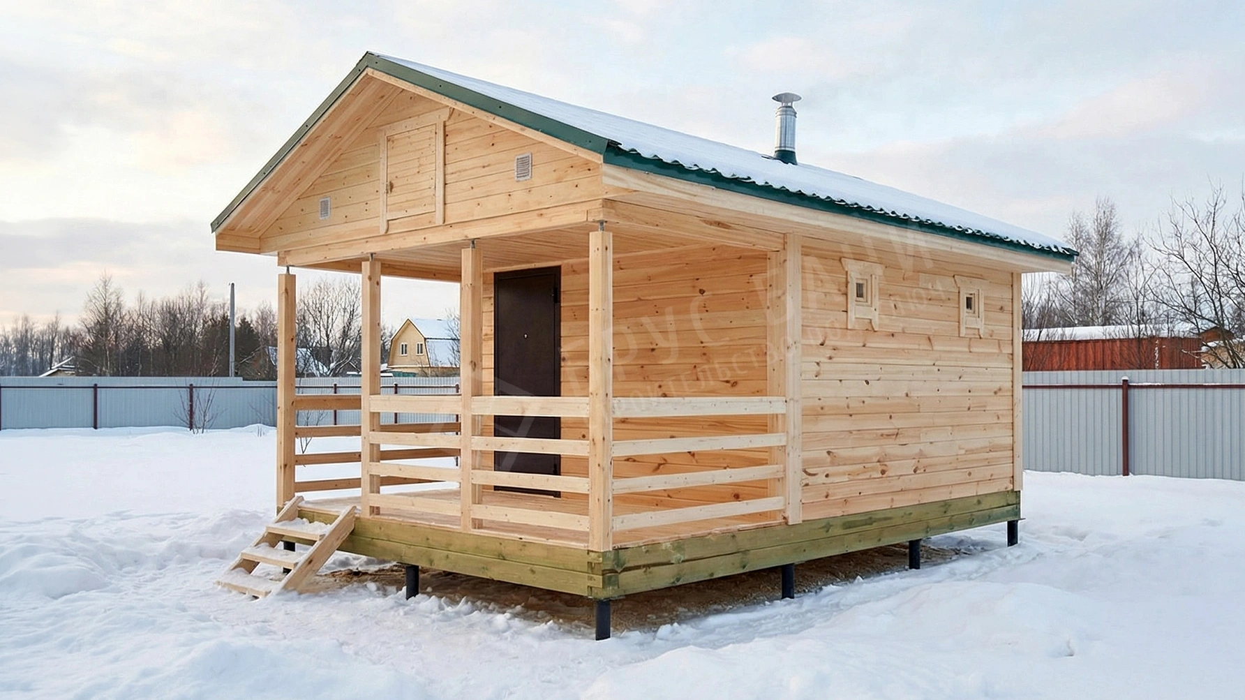 Баня из бруса  4х6 Смоленск