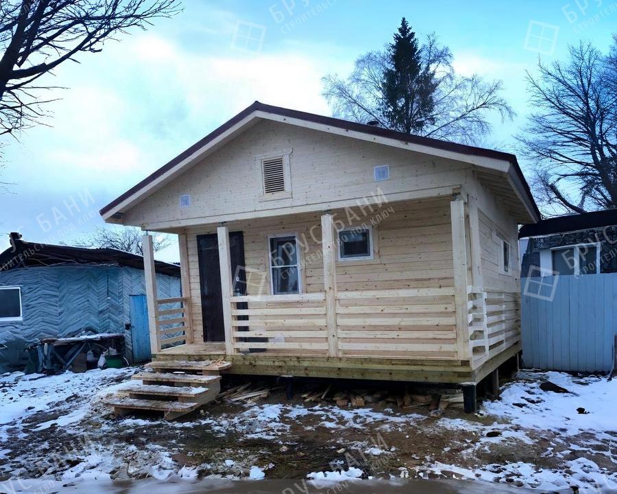 Баня из бруса 4.5х5 Тихорецк