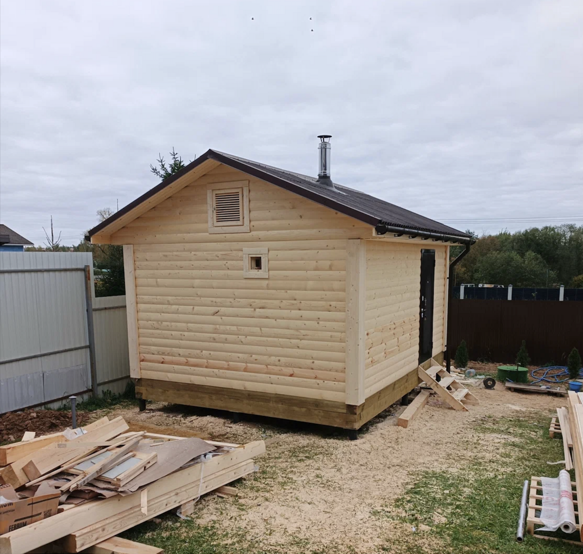 Баня из бруса 4х5