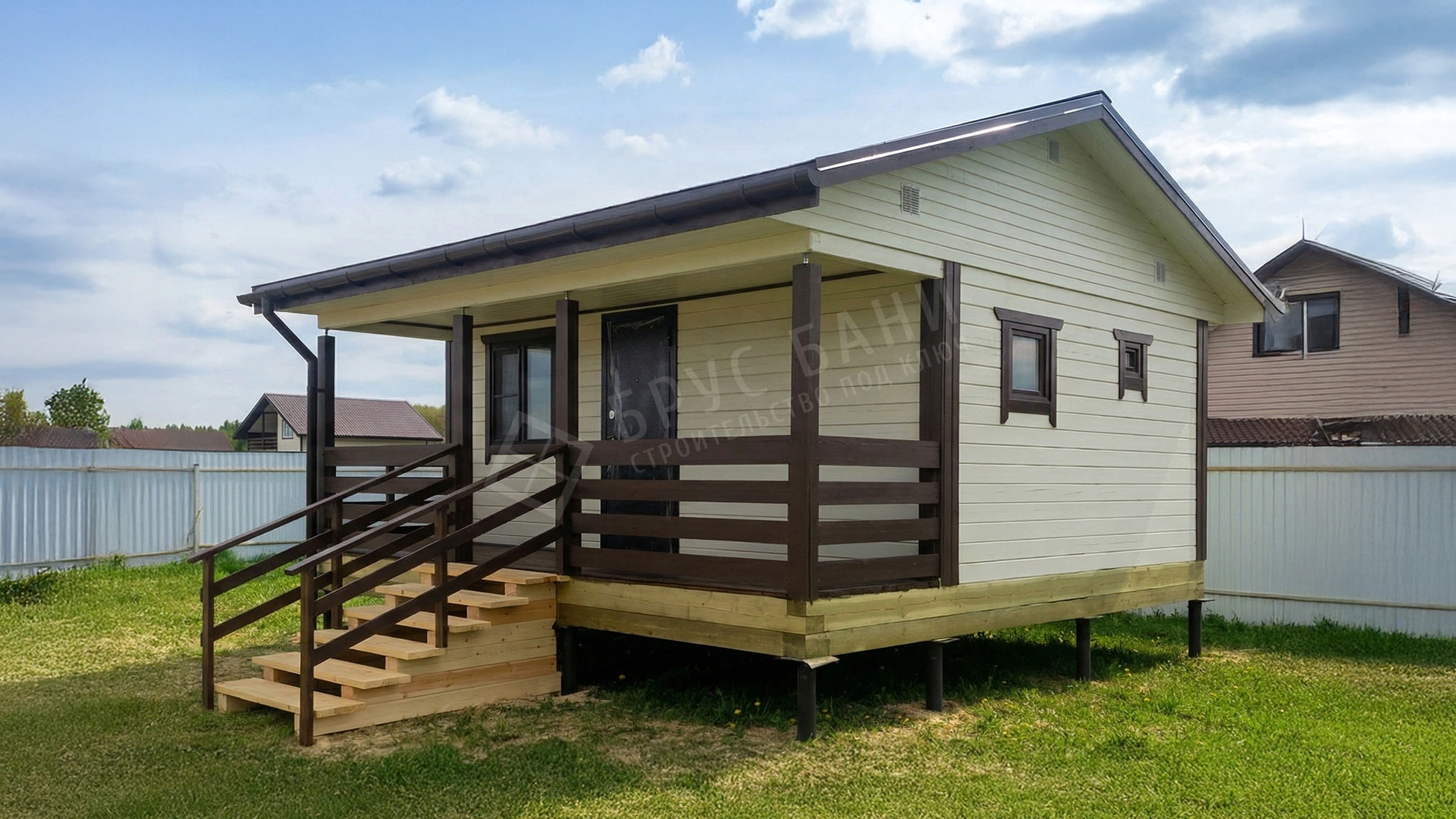 Баня из бруса 5.25х6 Касимов