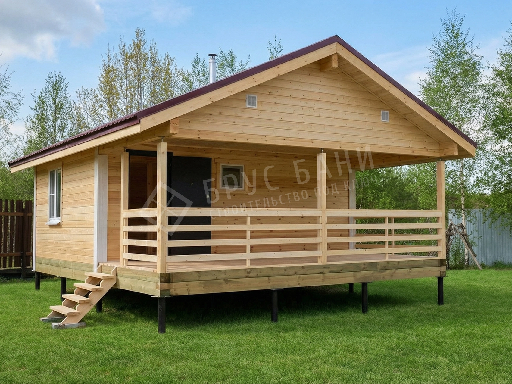 Баня из бруса 