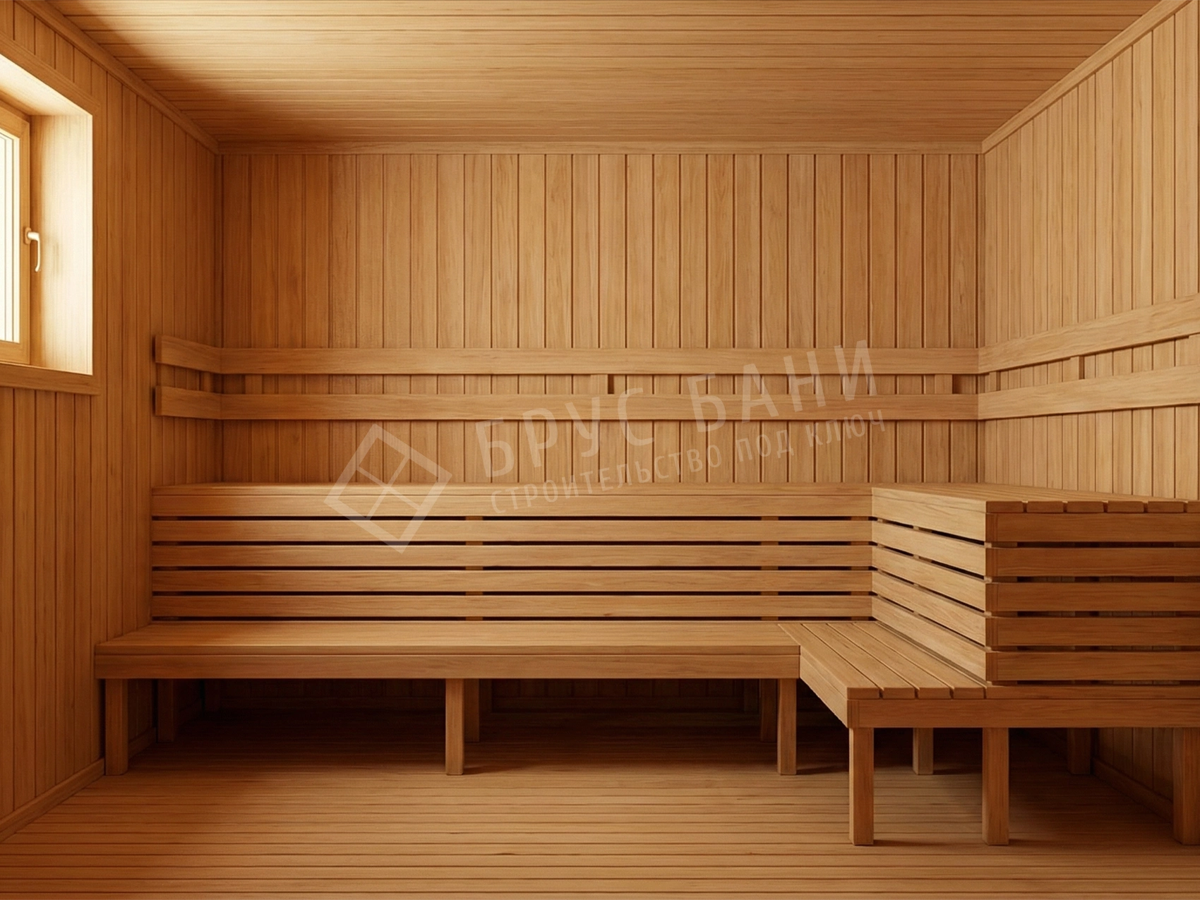 Полок в парной