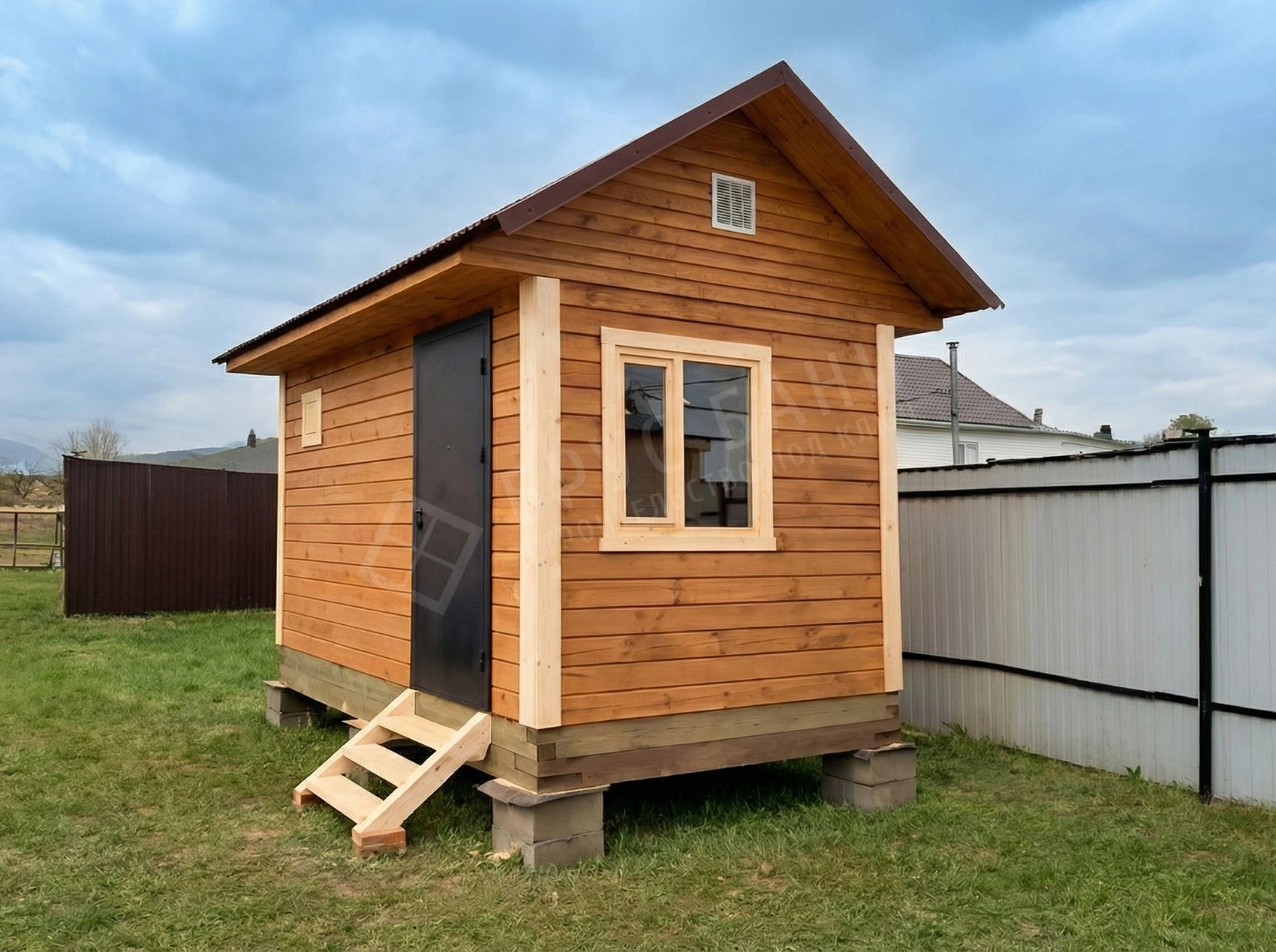 Баня из бруса  2,5х4