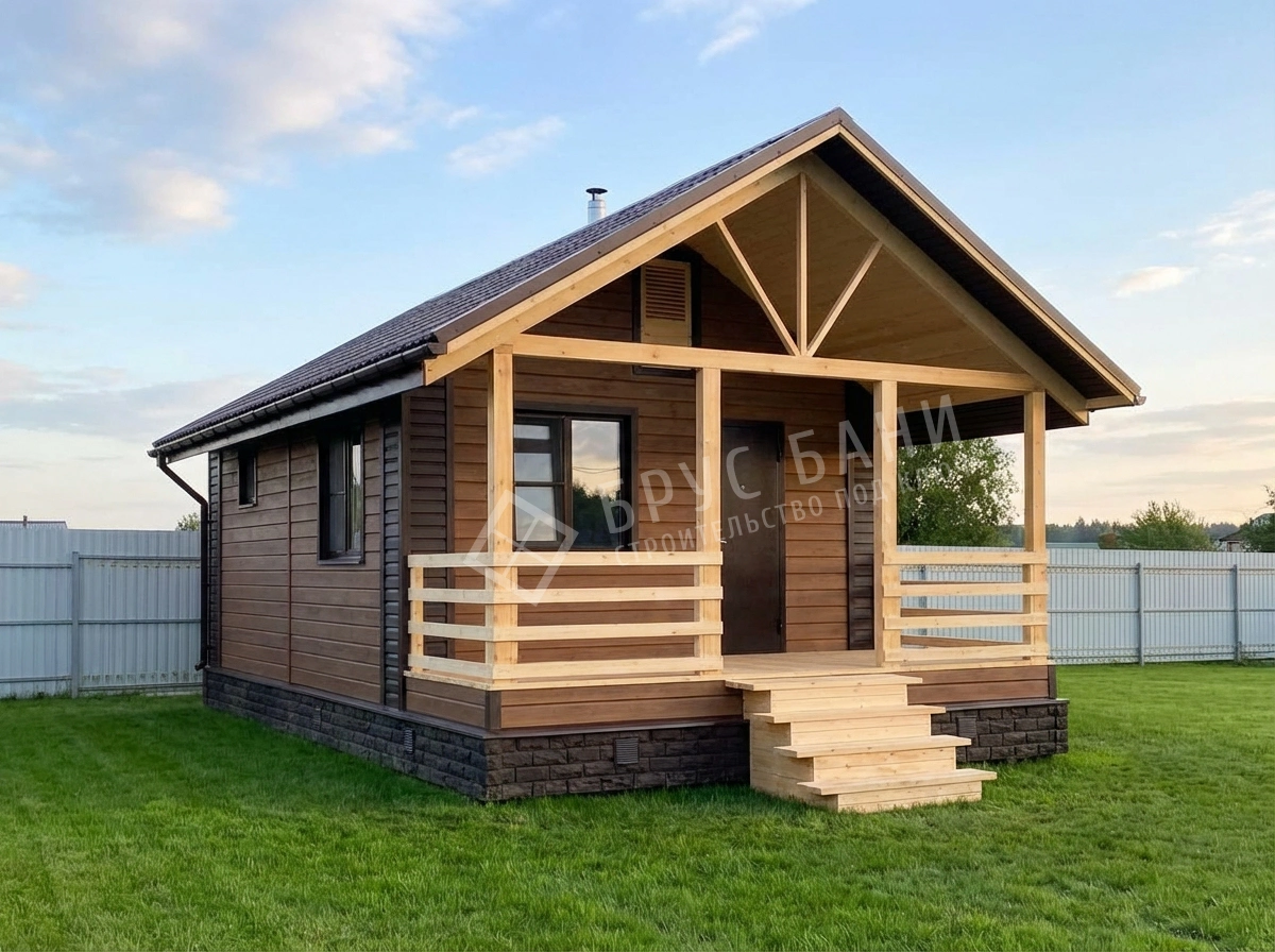  Каркасная баня 5х8. номер договора 670551