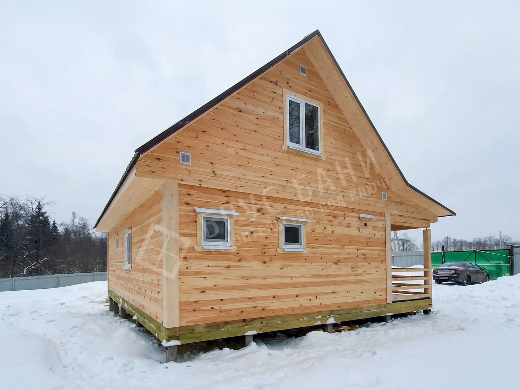 Баня из бруса 6х9