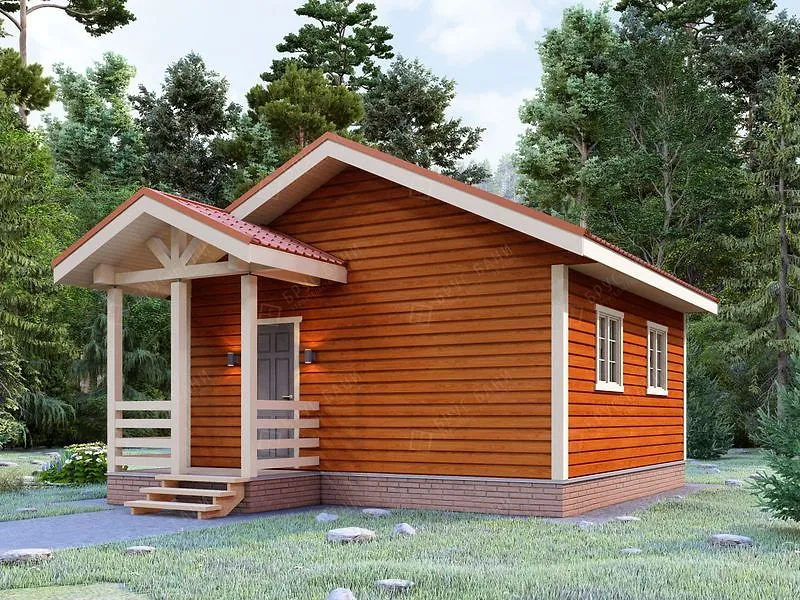 Баня из бруса Гаврилов Ям 6x6