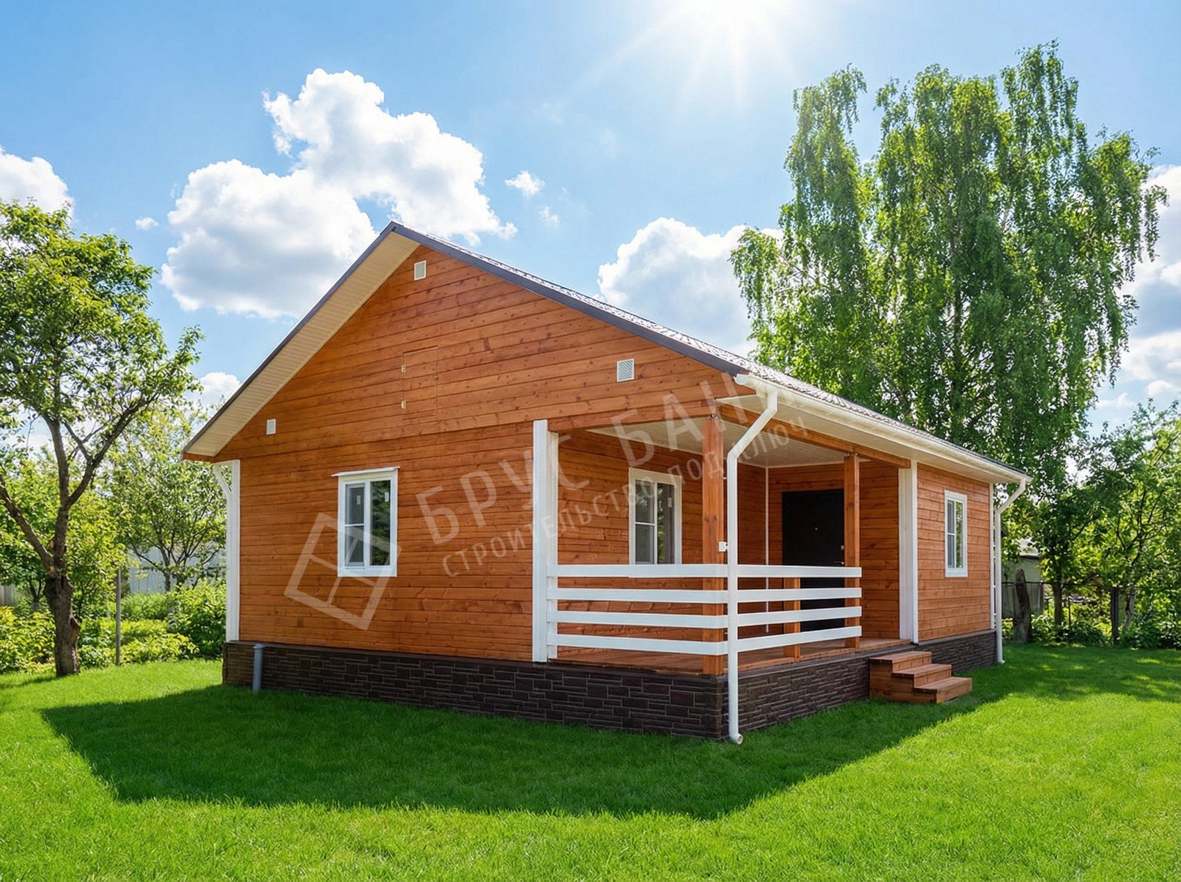 Дом из бруса 8х10