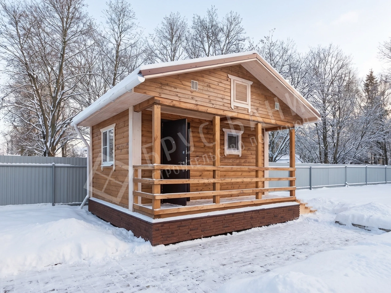  Баня из бруса 4,5х5