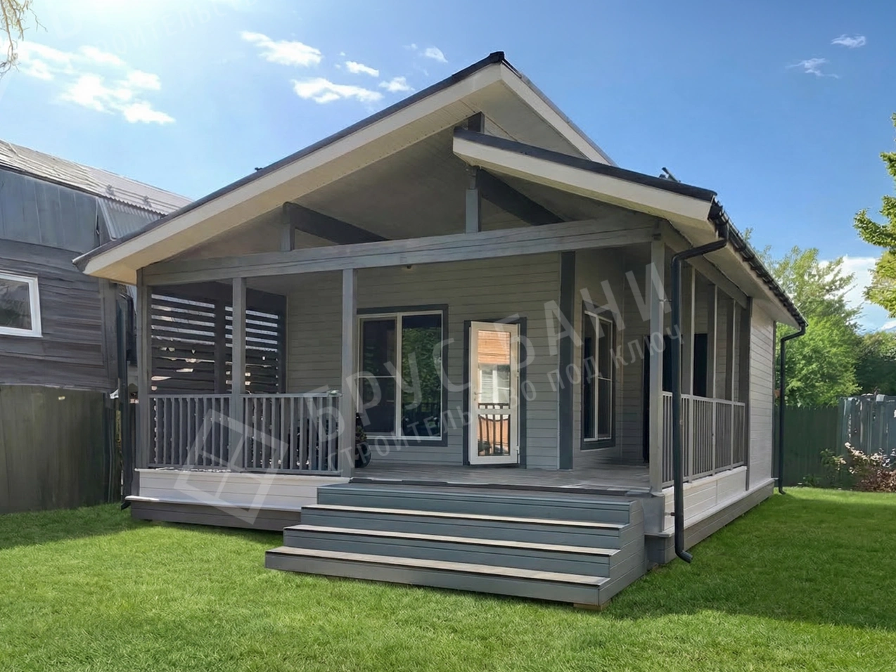 Каркасная баня 