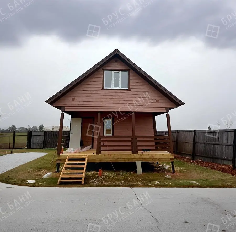 Баня из бруса 6х8,5 (523888)