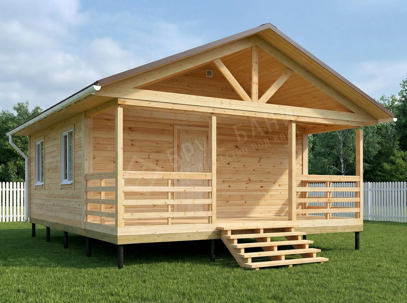 Баня из бруса 