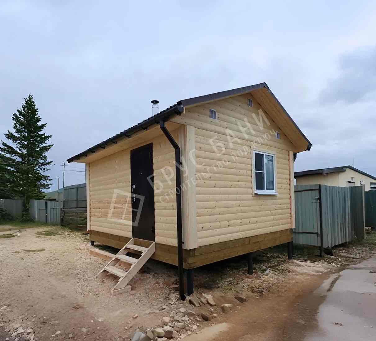 Баня из бруса 4х5 Луга Баня из бруса 4х5 Луга