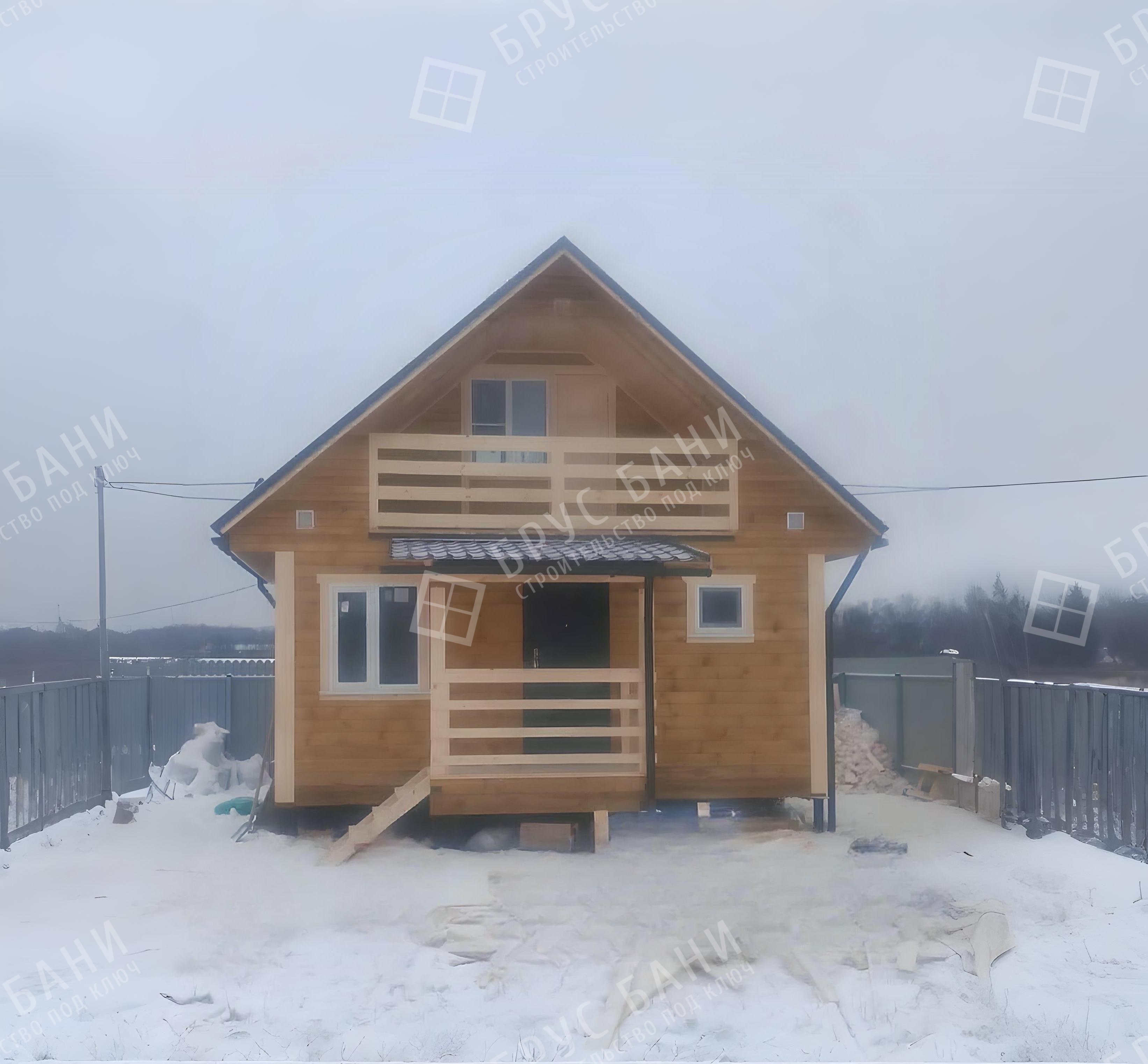 Баня из бруса 6х6 Беломорск