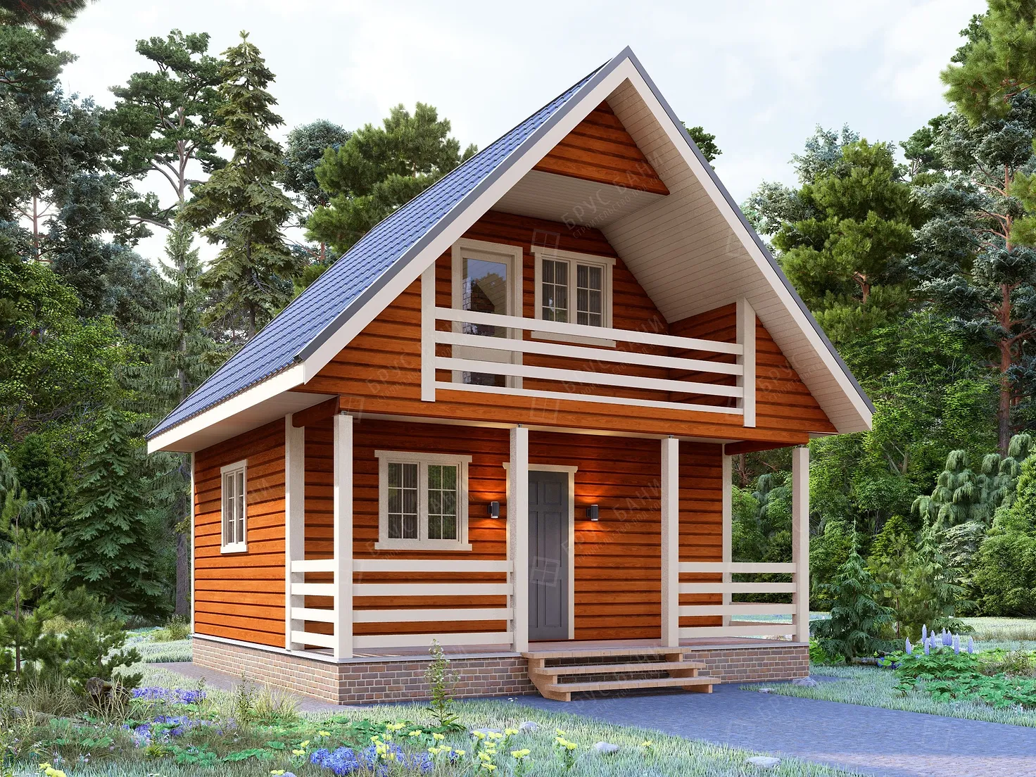 Баня из бруса 6x6 