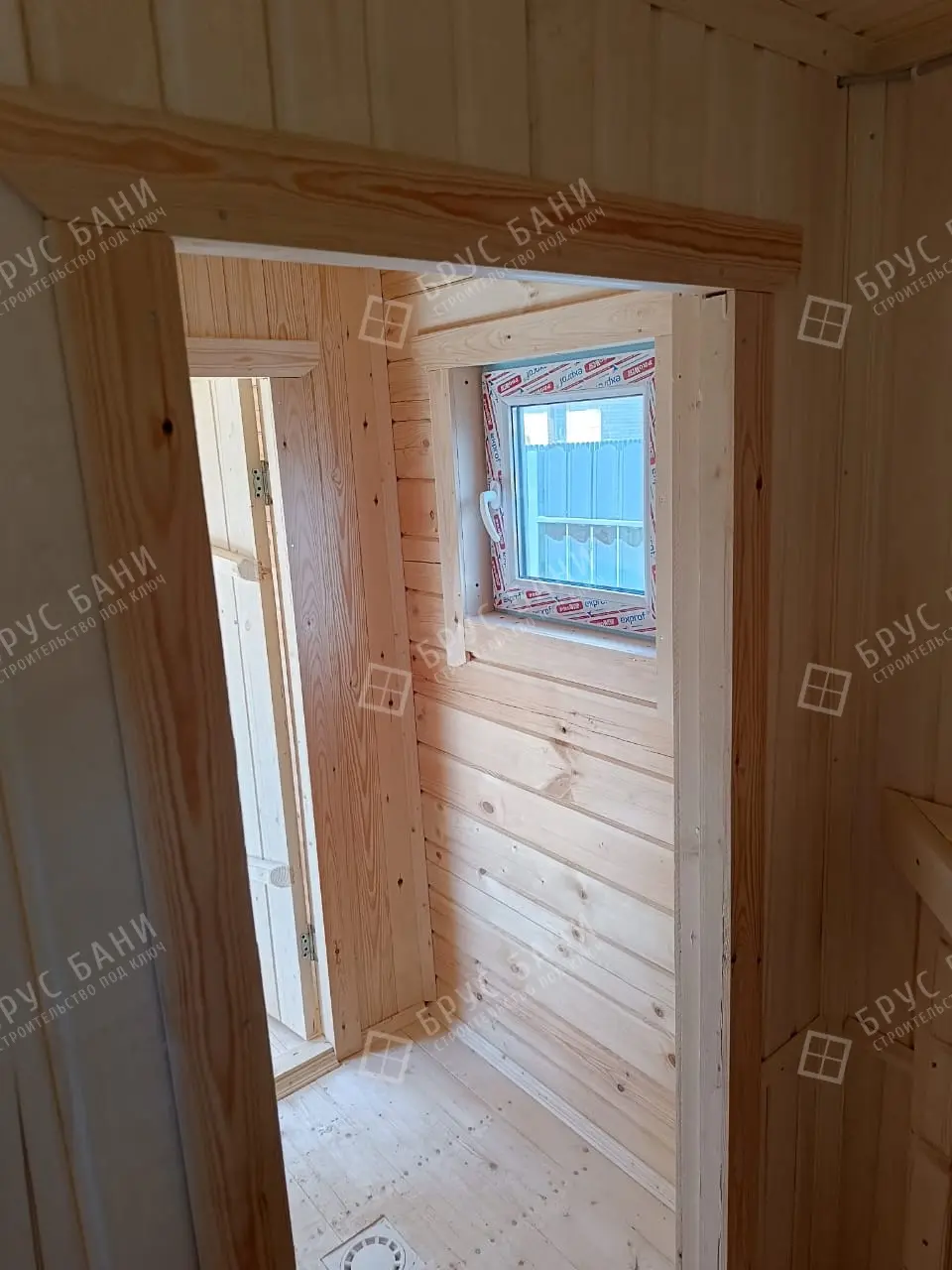 Внутренняя отделка в бане