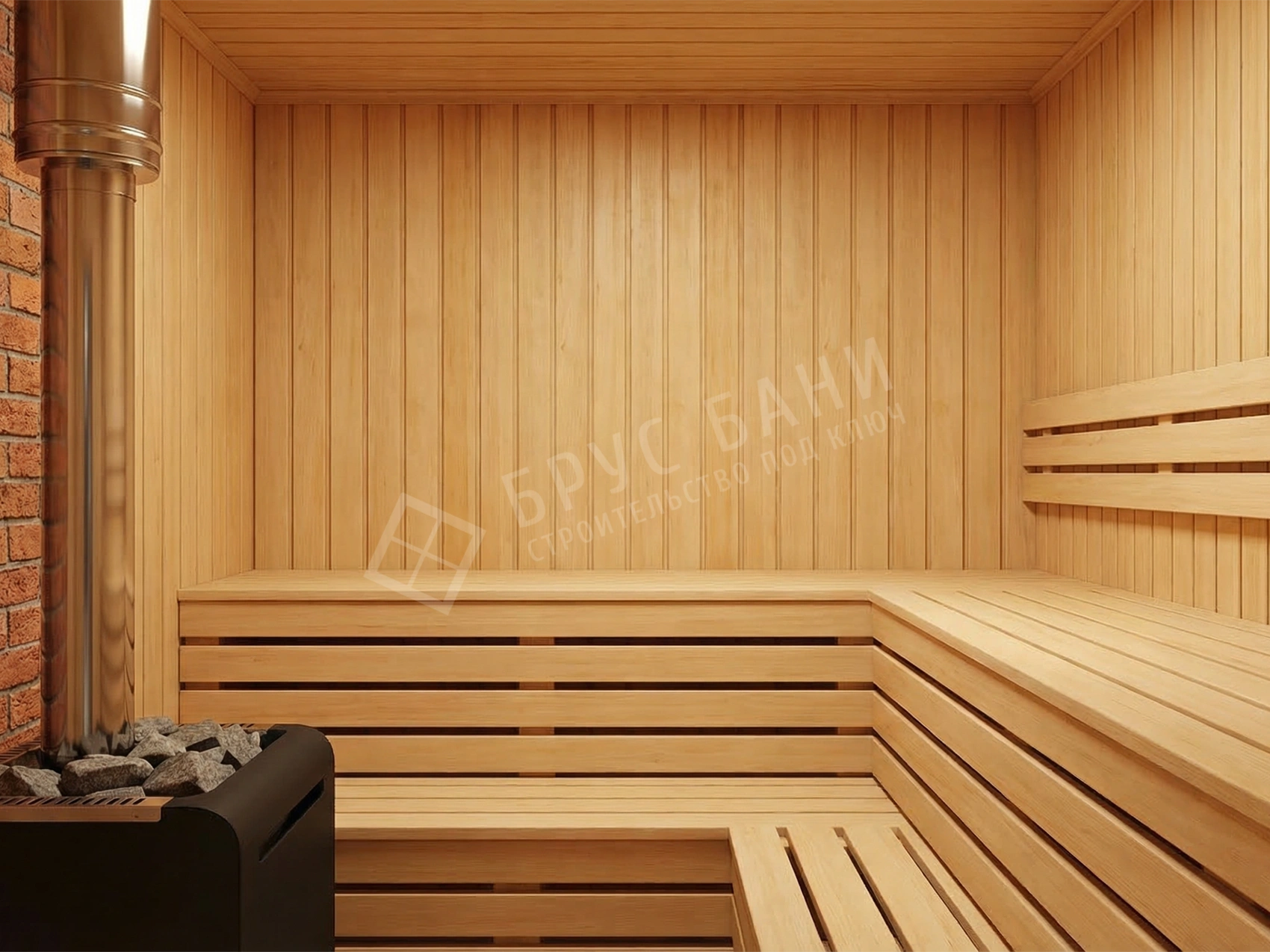 Полок в парной