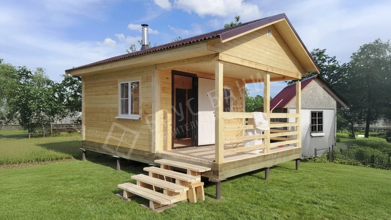 Баня из бруса 4х6 Смоленск