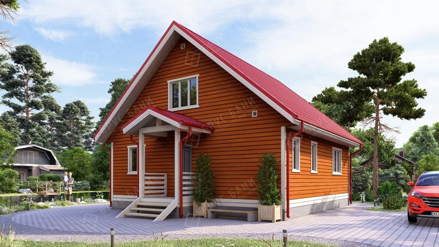 Дом из бруса Сальск 2  9x9