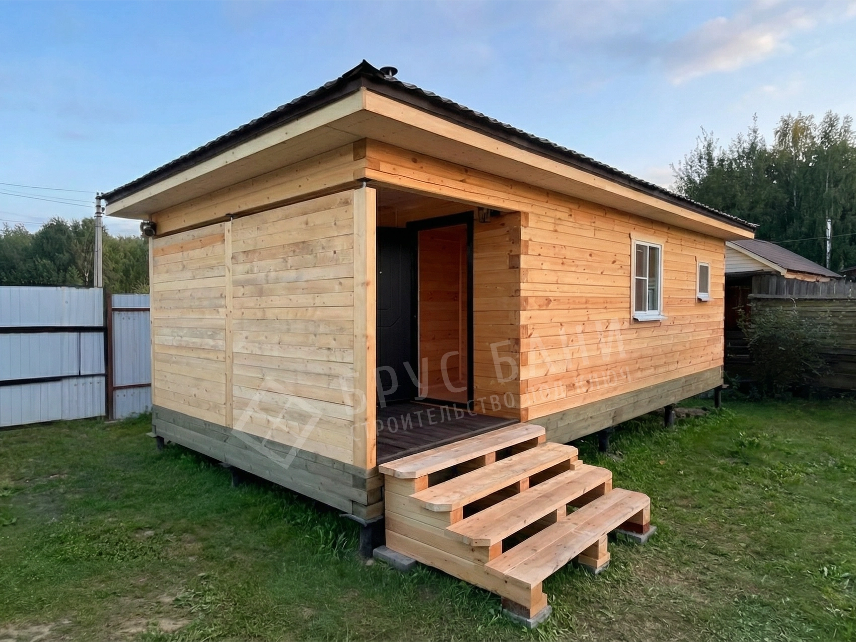 Баня из бруса 4х9