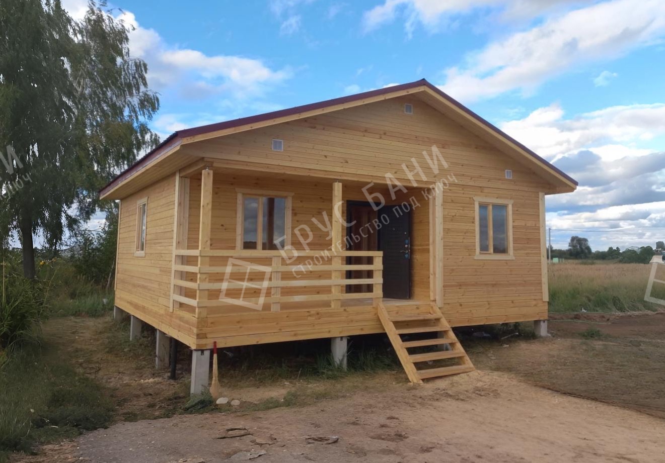 Дом из бруса 7х7 Рыбинск