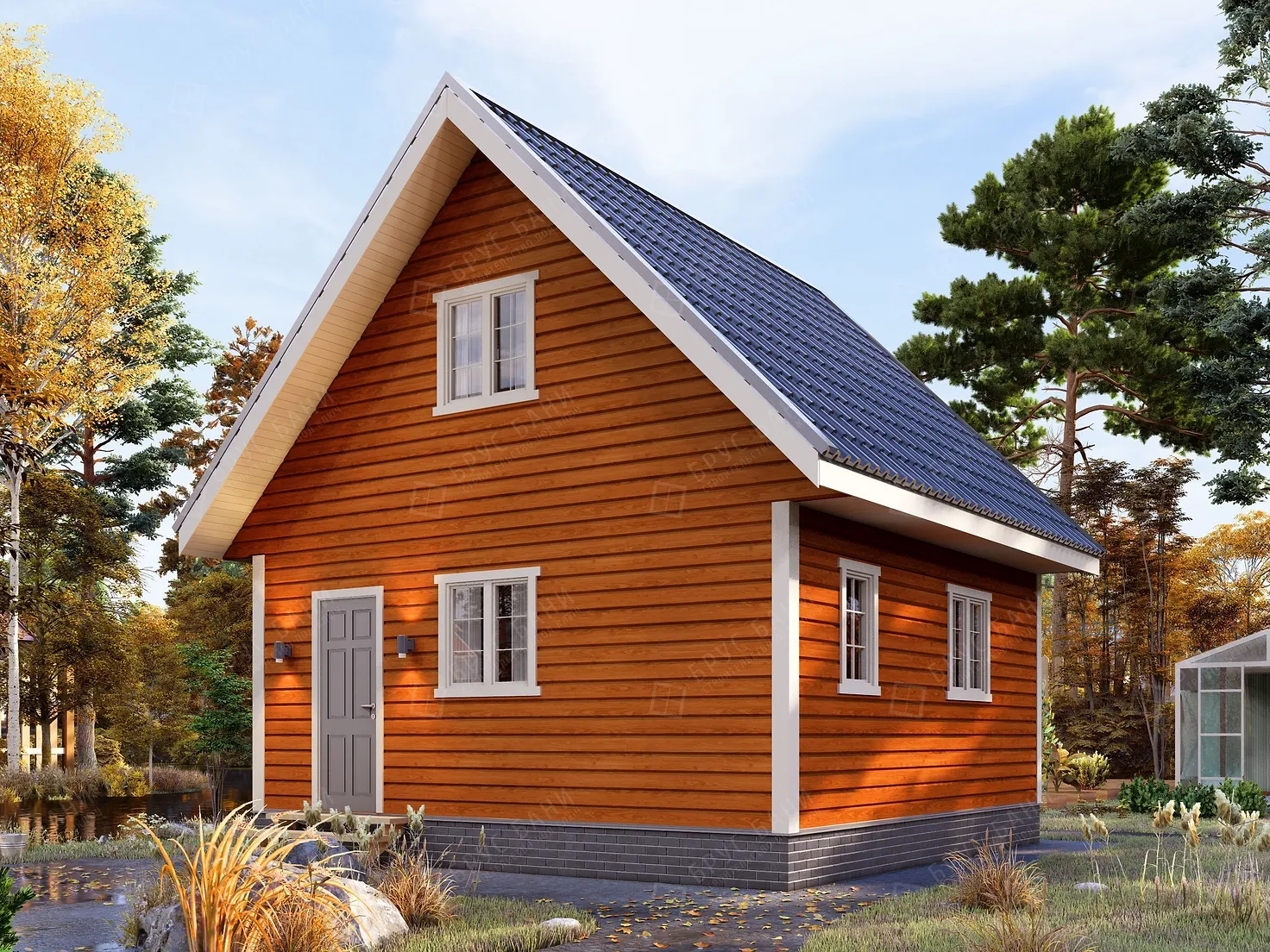 Баня из бруса 6x6 