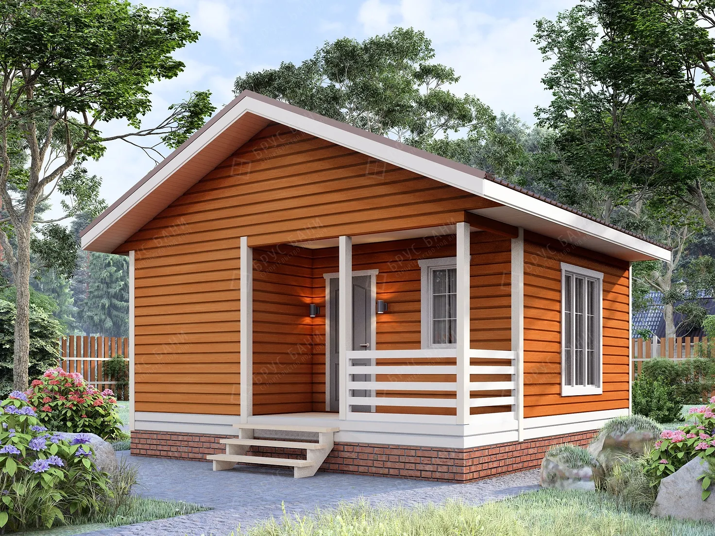 Баня из бруса 6x6 